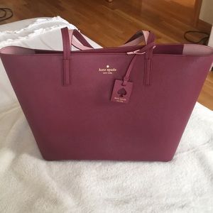 Kate Spade Scott’s Place Lida Merlot/Pink Bonet
